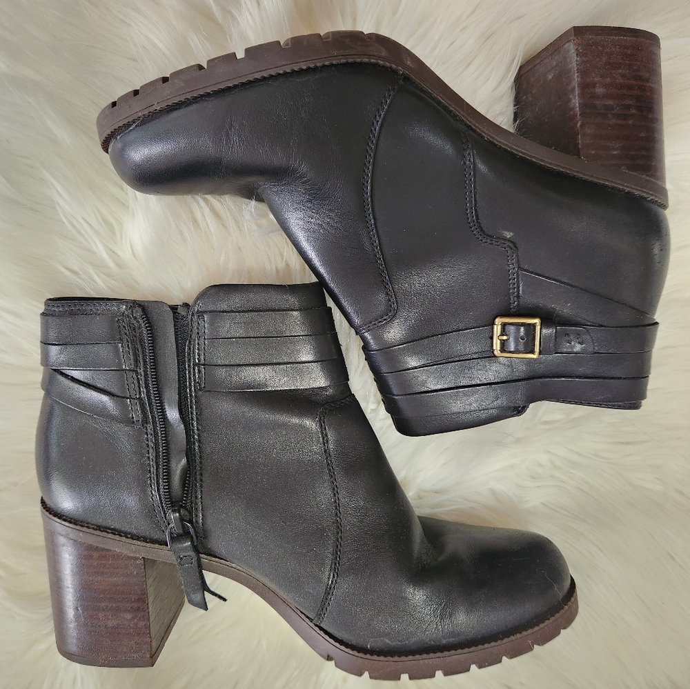 Clarks Black Boots